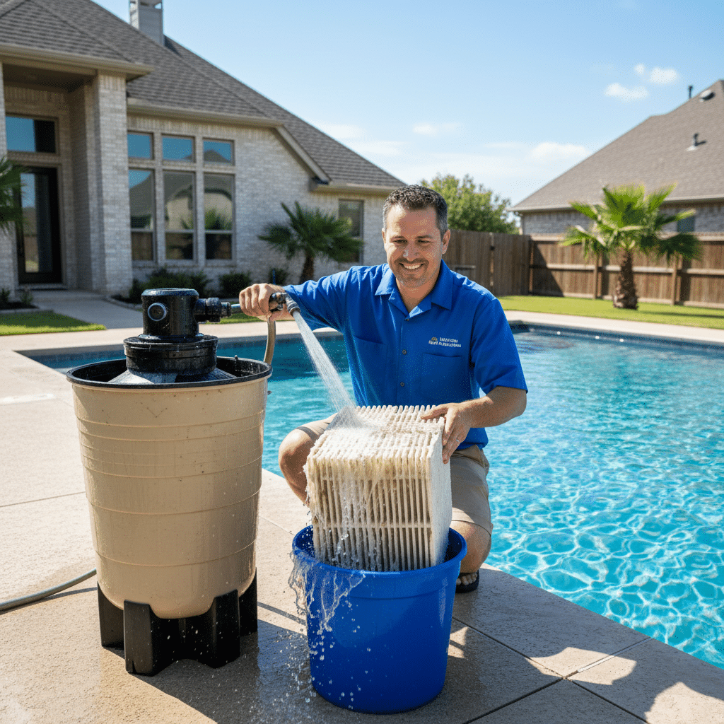 The Ultimate Guide to Pool Filter Cleaning: Fort Worth’s Secret to Sparkling Water